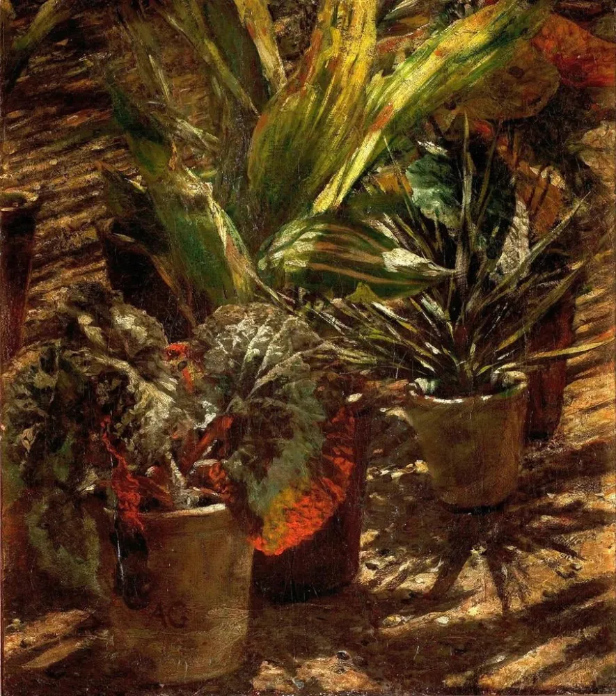 Kunstdruck Begonien - Aleksander Gierymski | Kunstdruck