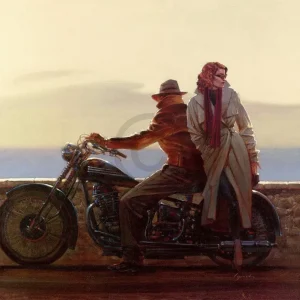 Kunstdruck Brent Lynch - Coastal Ride 70x70cm