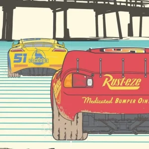 Kunstdruck Cars - Strengthen Together 40x50cm