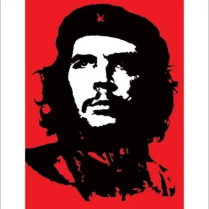 Kunstdruck Che Guevara Red 60x80cm
