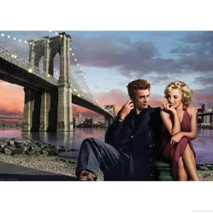 Kunstdruck Chris Consani - Brooklyn Nights 80x60cm