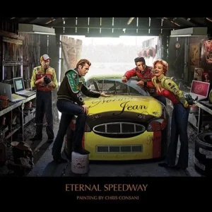 Kunstdruck Chris Consani - Eternal Speedway 80x60cm