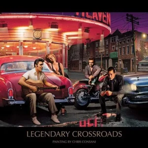 Kunstdruck Chris Consani - Legendary Crossroads 80x60cm