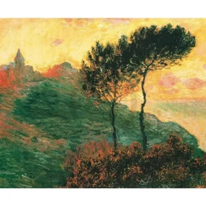Kunstdruck Claude Monet - Church at Varengeville 80x60cm