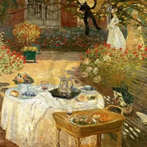 Kunstdruck Claude Monet - Le Déjeuner 29.7x21cm