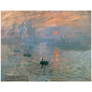 Kunstdruck Claude Monet - Impression (Sonnenaufgang) 80x60cm