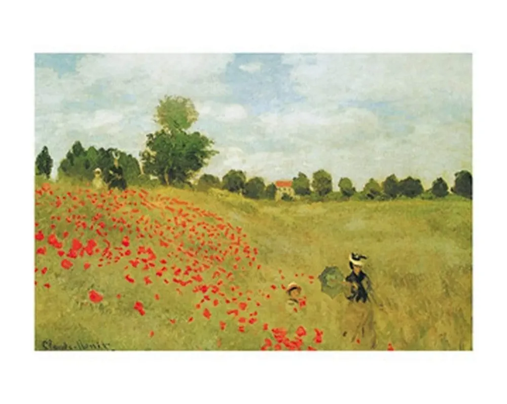Kunstdruck Claude Monet - Papaveri 50x40cm