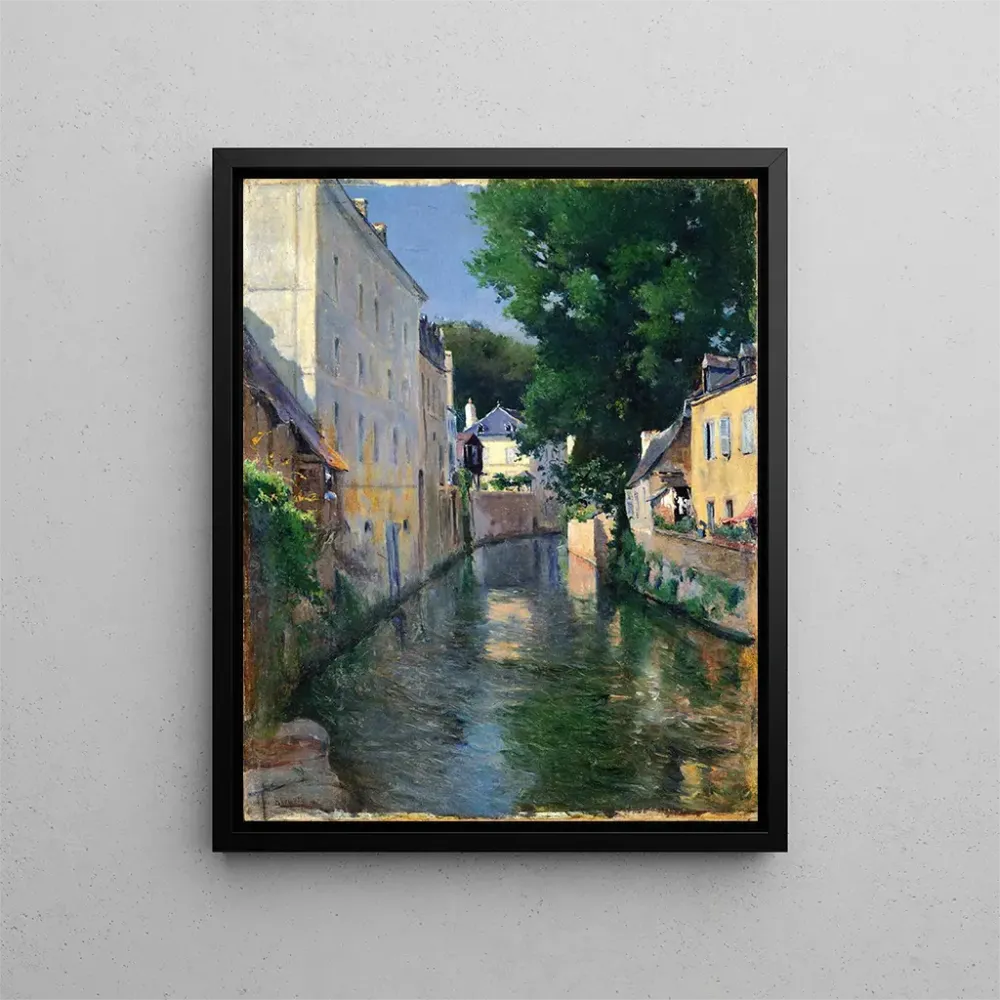 Kunstdruck Das Flussufer Isole Quimper - Aureliano de Beruete | Reproduktion