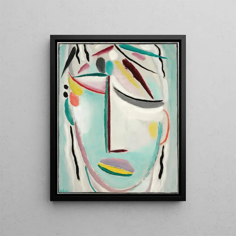 Kunstdruck Das Retter stehen dem Märtyrer gegenüber - Alexej von Jawlensky | Kunstdruck