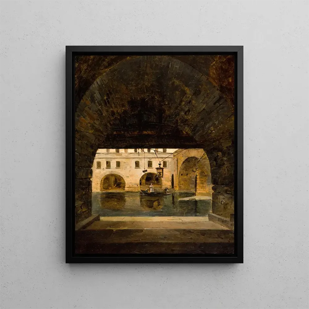 Kunstdruck des Gemäldes Die Cagnards de l'Hôtel-Dieu - Alexandre Pau de Saint-Martin