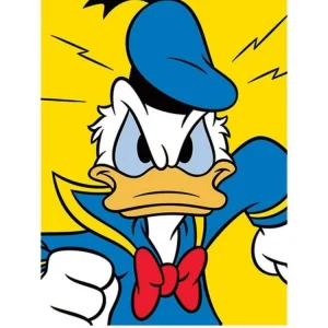 Kunstdruck Donald Duck - Mad 60x80cm