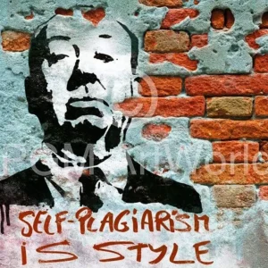 Kunstdruck Edition Street - Self-Plagiarism is style 70x50cm