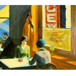Kunstdruck Edward Hopper Chop Suey 1929 40x30cm