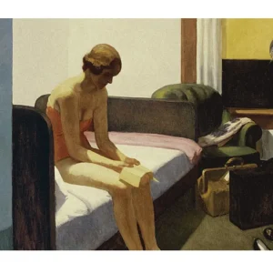 Kunstdruck Edward Hopper Hotel Room 40x30cm