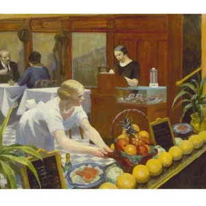 Kunstdruck Edward Hopper Tablets Ladies 40x30cm