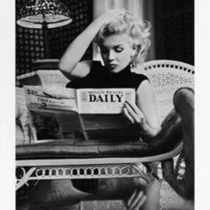 Kunstdruck Ed Feingersh - Marilyn Monroe Motion Picture 60x80cm