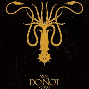 Kunstdruck Game Thrones - Greyjoy 60x80cm