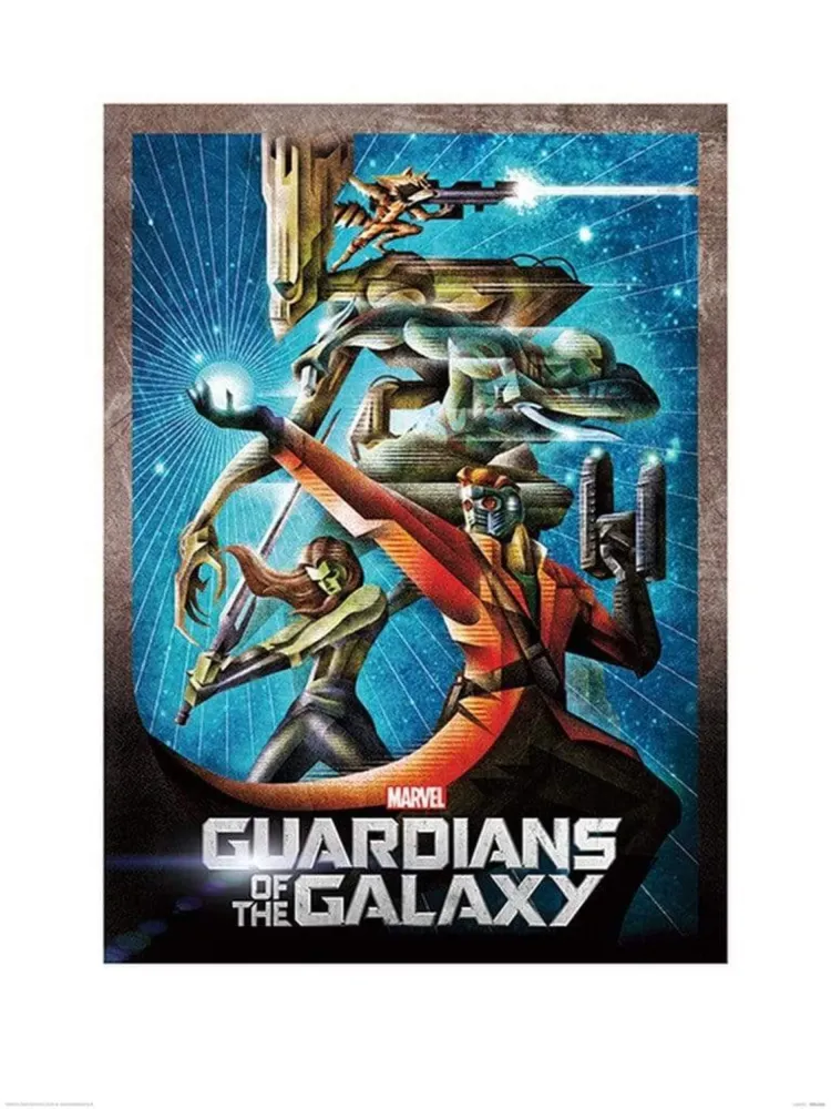 Kunstdruck Guardians Galaxy - Orb 60x80cm