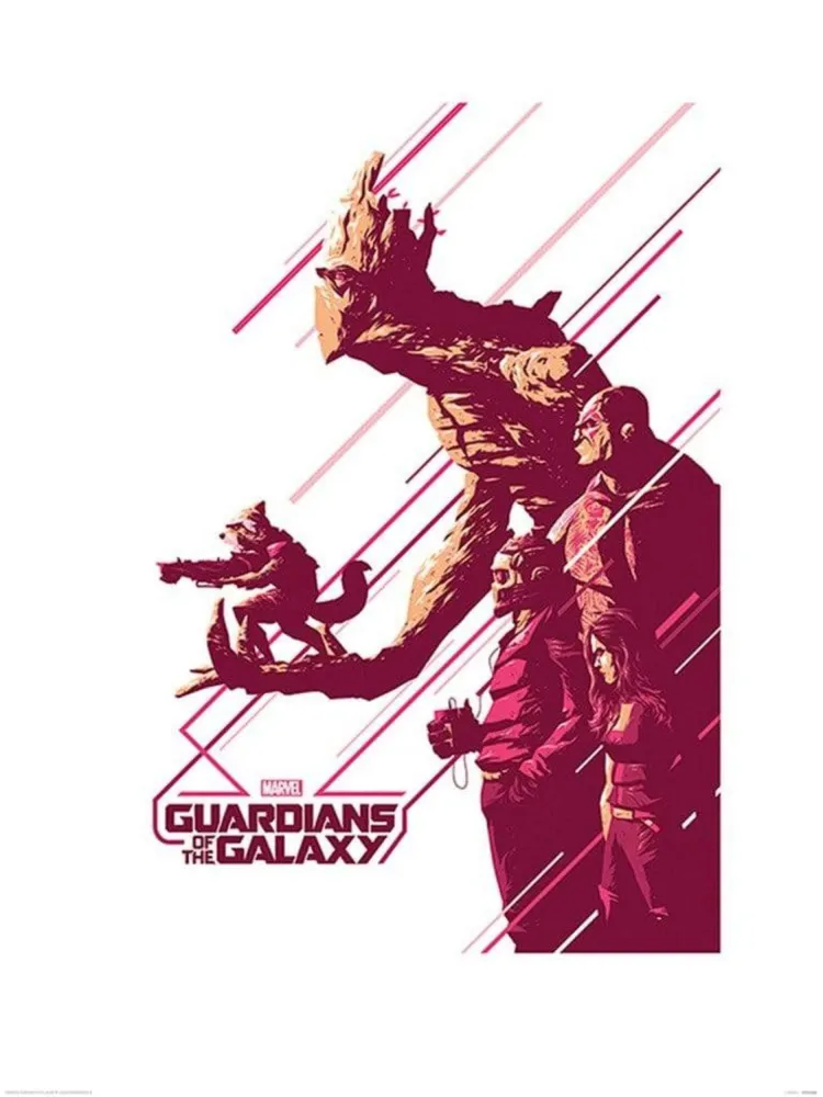 Kunstdruck Guardians Galaxy - Stance 60x80cm