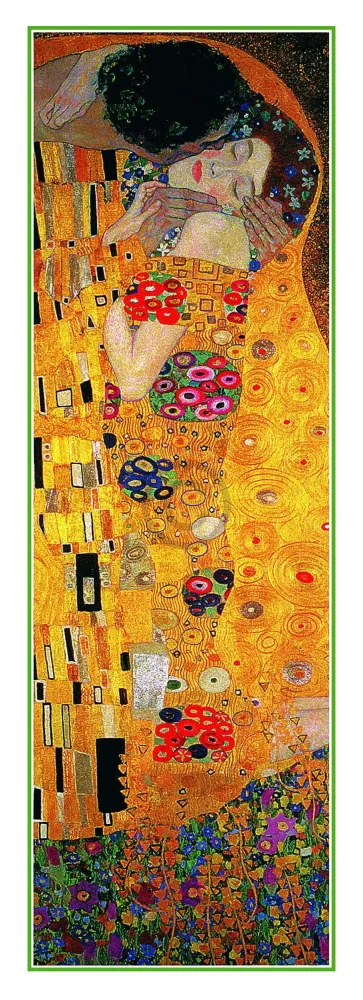Kunstdruck Gustav Klimt - Acqua Mossa 50x138cm