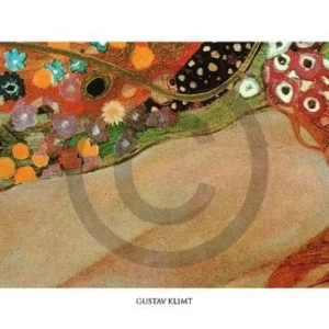 Kunstdruck Gustav Klimt - Acqua Mossa 50x20cm