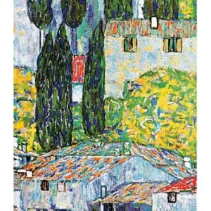 Kunstdruck Gustav Klimt - Chiesa cassone sul garda 35x100cm