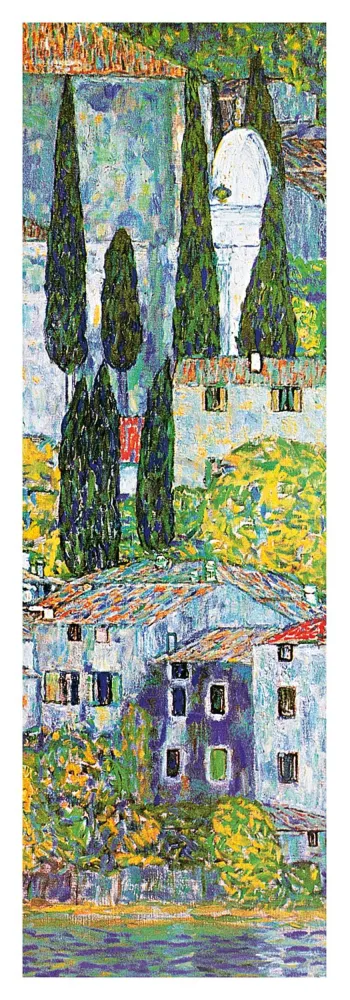 Kunstdruck Gustav Klimt - Chiesa cassone sul garda 35x100cm
