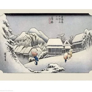 Kunstdruck Hiroshige - Kambara 40x50cm