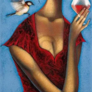 Kunstdruck Ira Tsantekidou - Rose d'Anjou 2 50x100cm