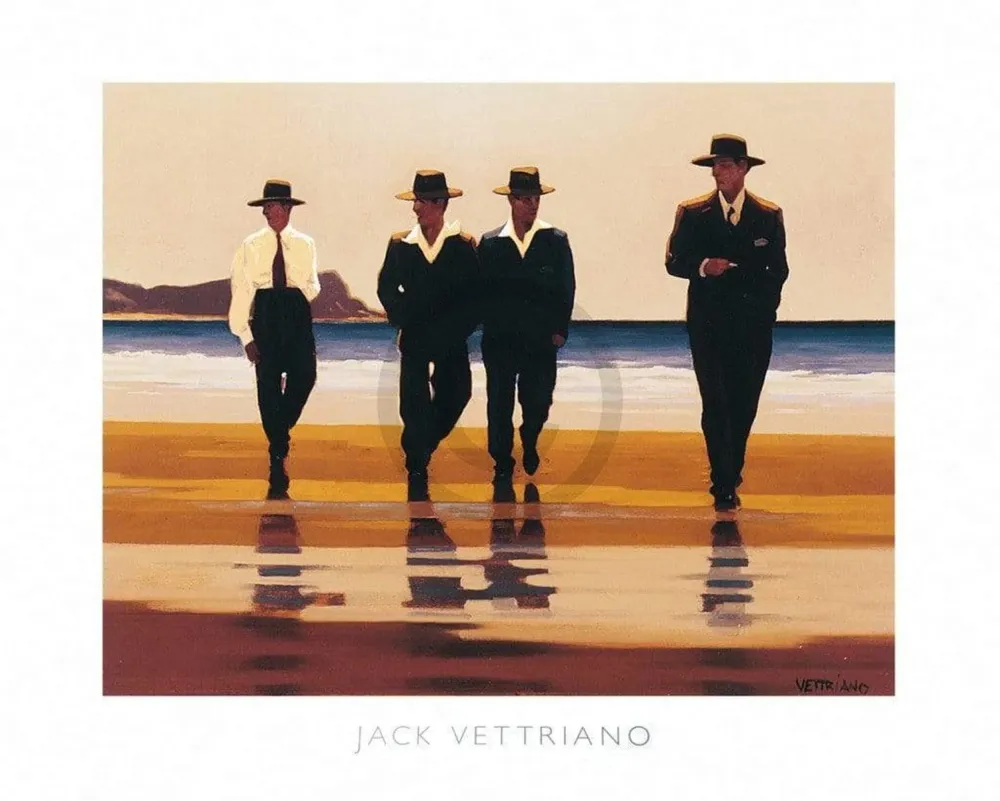 Kunstdruck Jack Vettriano - Billy Boys 50x40cm