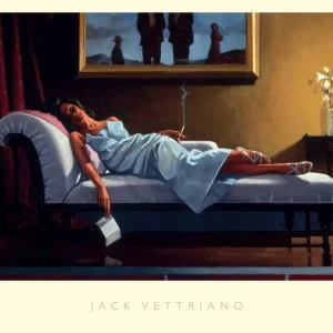 Kunstdruck Jack Vettriano - Letter 76x68cm