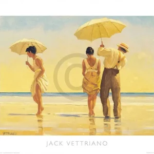 Kunstdruck Jack Vettriano - Mad Dogs 50x40cm