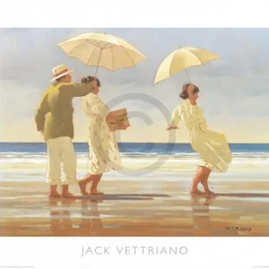 Kunstdruck Jack Vettriano - Picnic Party 50x40cm