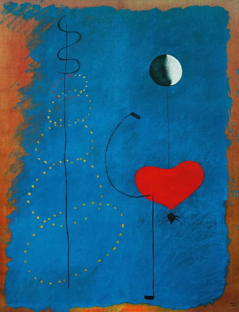Kunstdruck Joan Miro - Ballarina II, 1925 70x100cm