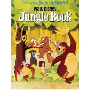 Kunstdruck Jungle Book - Jumpin 60x80cm