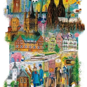 Kunstdruck Klaus D. Schiemann - Köln 30x40cm