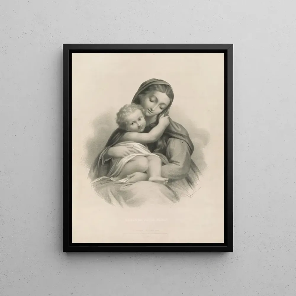Kunstdruck Madone de la Scala - John H.. Bufford's Sons