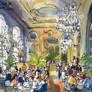 Kunstdruck Michael Leu - Luncheon, Musée d'Orsay 60x50cm
