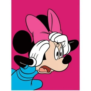 Kunstdruck Minnie Mouse - Shocked 60x80cm