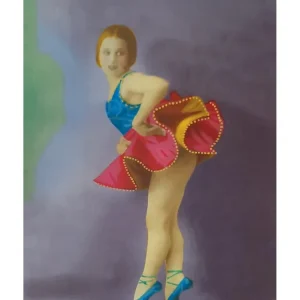 Kunstdruck - Moulin Rouge Miss Dolly 30x40cm