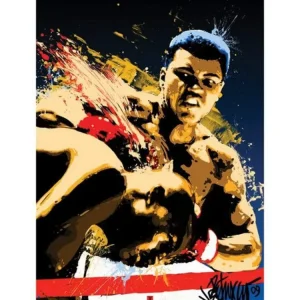Kunstdruck Muhammad Ali - Sting Petruccio 60x80cm