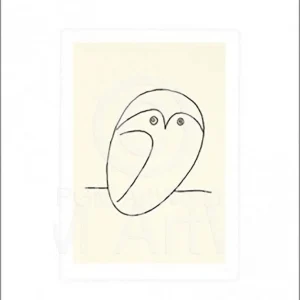 Kunstdruck Pablo Picasso - Le Hibou 50x60cm