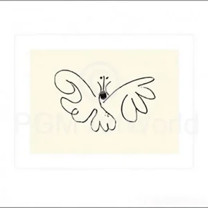 Kunstdruck Pablo Picasso - Le Papillon 50x60cm
