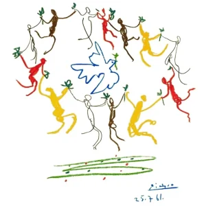 Kunstdruck Pablo Picasso - La Ronde de la Jeunesse 60x80cm