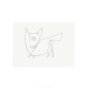 Kunstdruck Paul Klee - Le Petit Chat 60x50cm