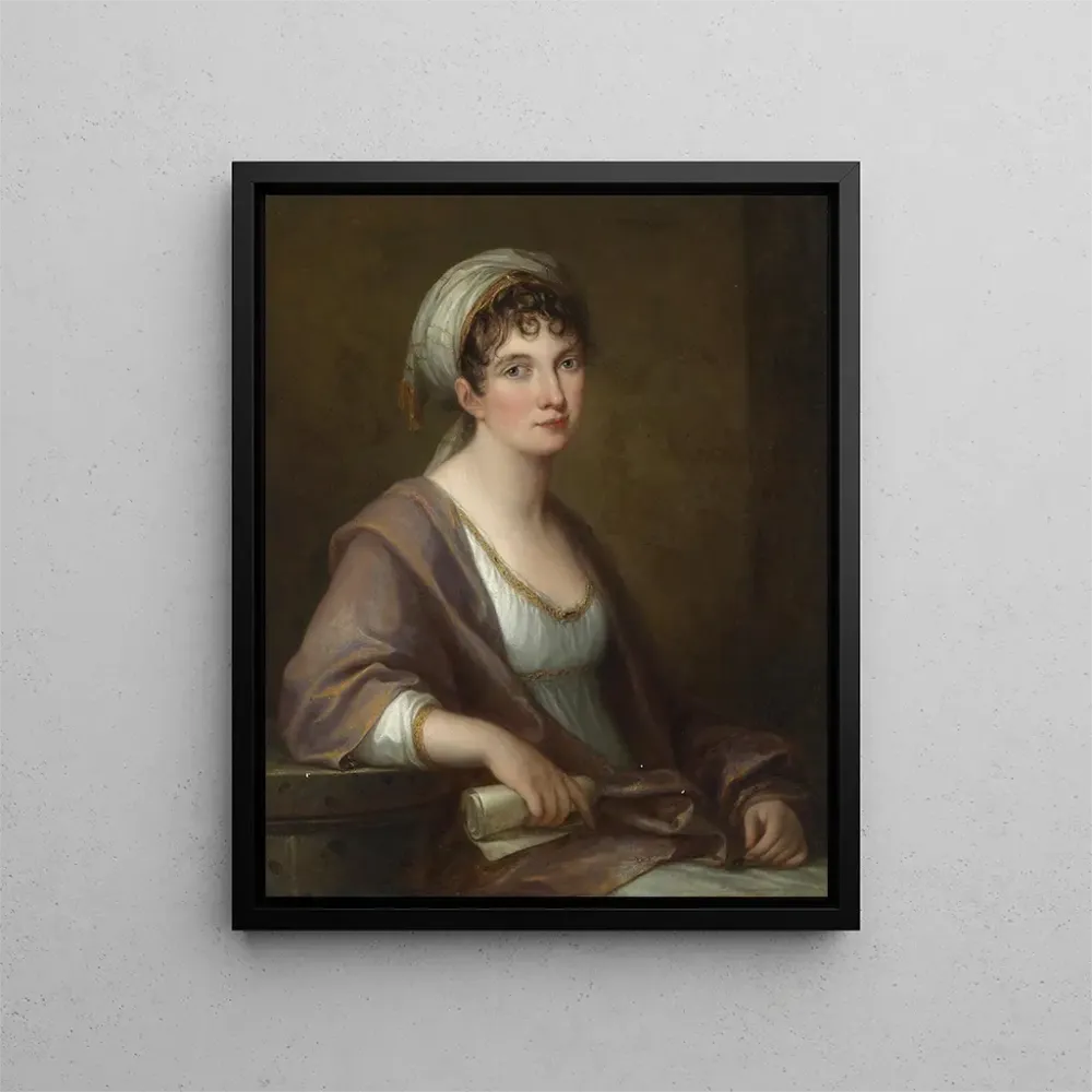 Kunstdruck Portrait der Prinzessin Franziska von Kaunitz, Rietberg - Angelica Kauffman | Reproduktion