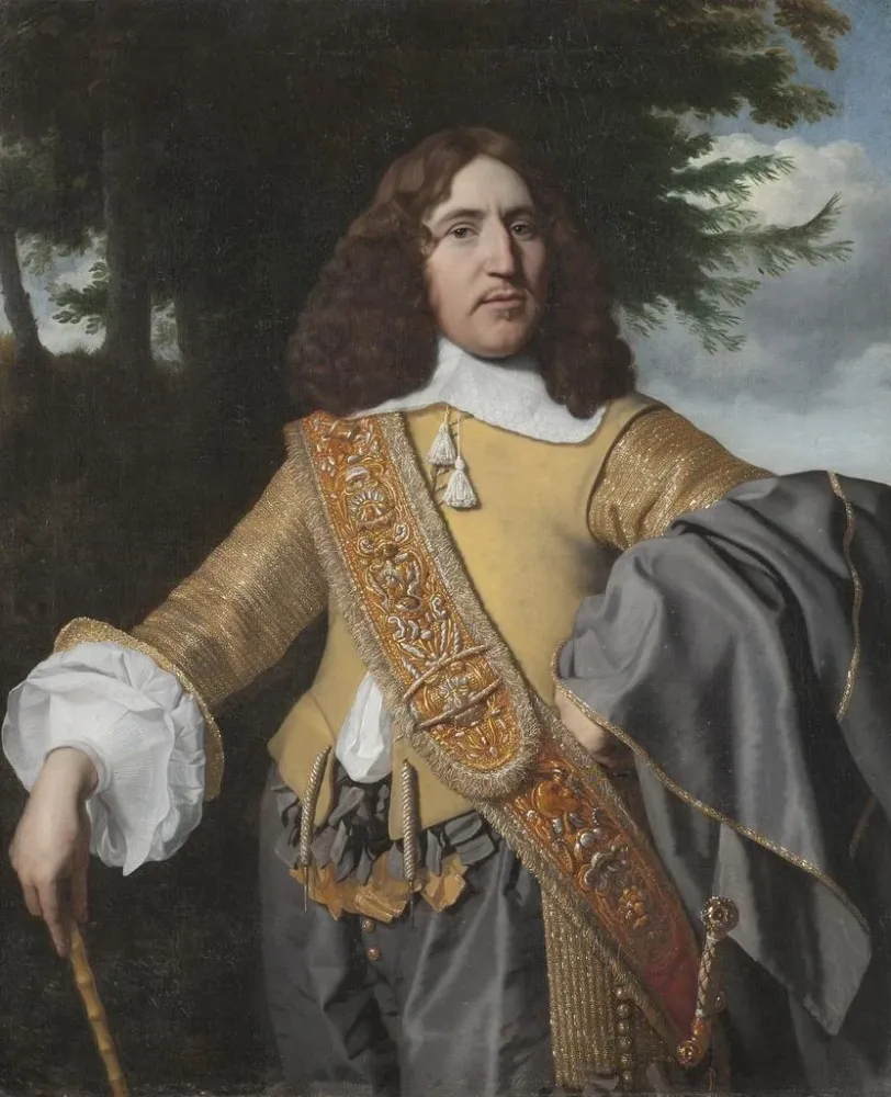 Kunstdruck Portrait de Louis De Geer le Jeune 1622-1695 - Bartholomeus van der Helst | Reproduktion
