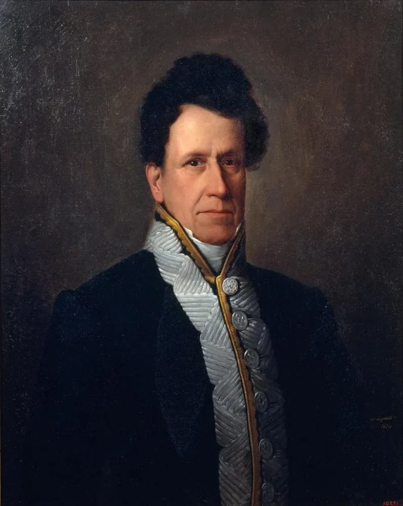 Kunstdruck Portrait de Manuel M. Gutiérrez - Antonio Marí Esquivel