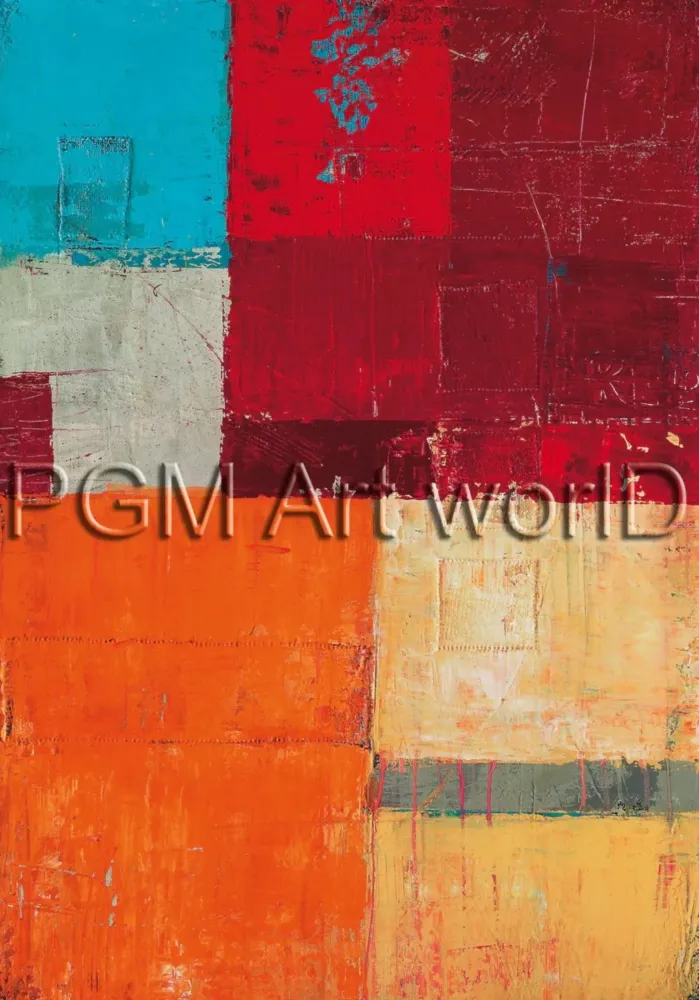 Kunstdruck Ralf Bohnenkamp - Colored Composition II 70x100cm
