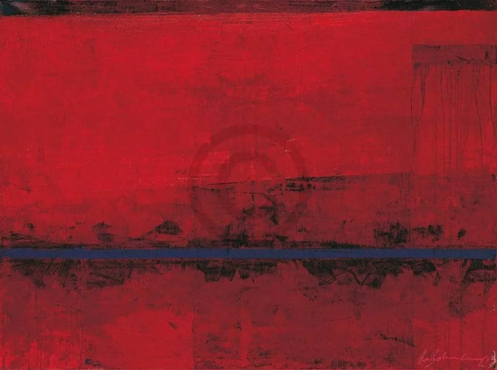 Kunstdruck Ralf Bohnenkamp - RED 138x98cm